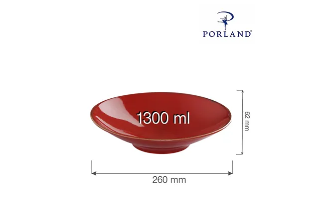 Talerz na stopie Magma 260 mm Porland 04ALM001950