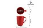 Kubek Magma 260 ml Porland 04ALM001682