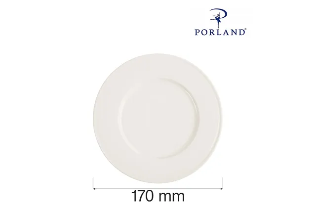Talerz płytki/ Spodek do bulionówki Line 170 mm Porland 04ALM002178