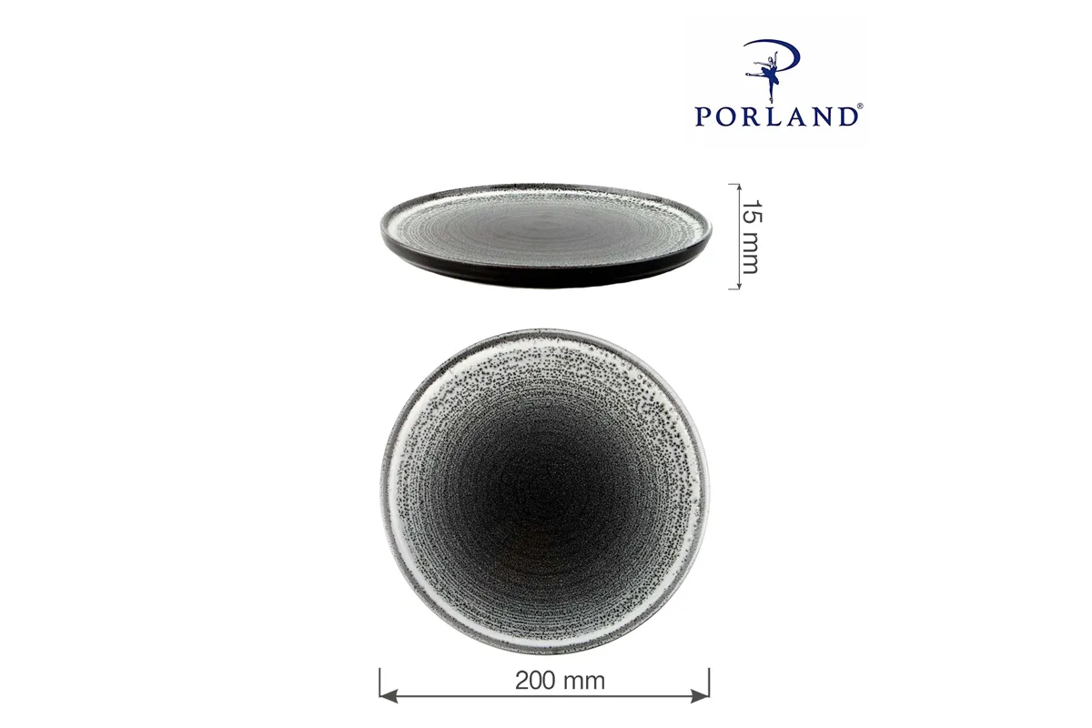 Talerz płytki z wysokim rantem Twilight 200 mm Porland 04ALM004954