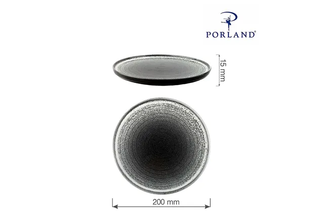 Talerz płytki z wysokim rantem Twilight 200 mm Porland 04ALM004954