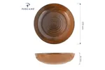 Talerz coupe Lykke Brown, 270 mm Porland 04ALM005973