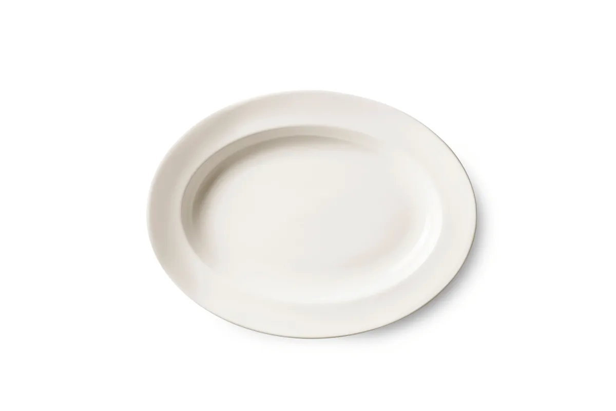 Półmisek owalny Ivory 450x345x(H)56mm, 2,17 l Luzerne 797518