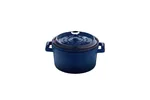Mini garnek żeliwny (O)10cm, niebieski LAVA 832028