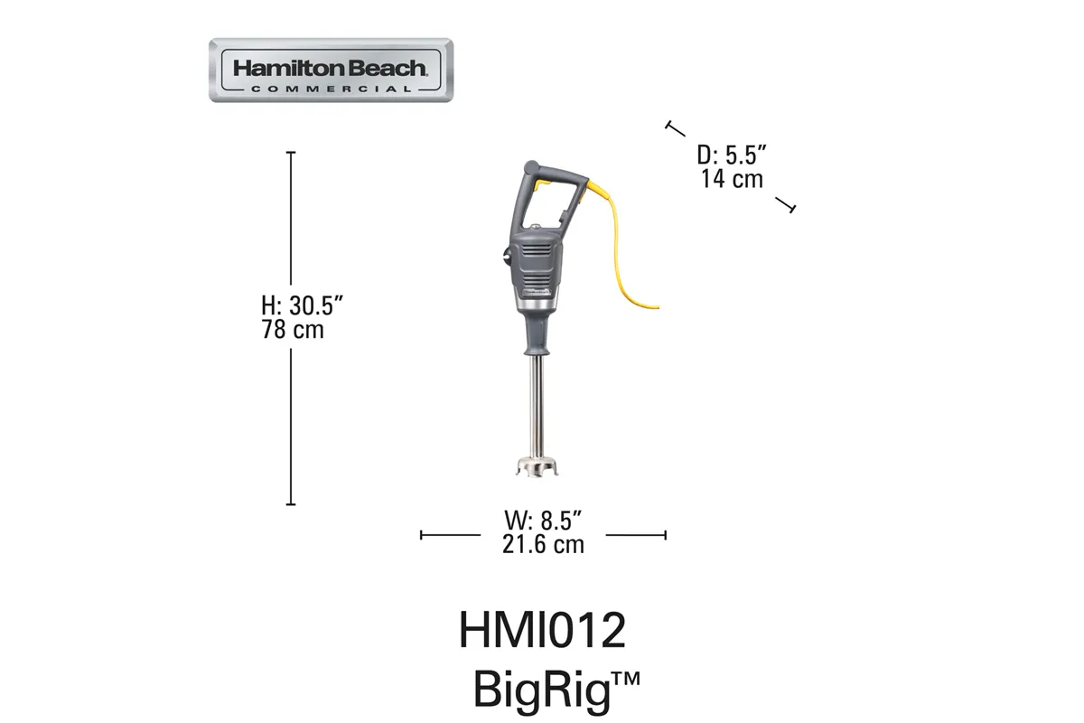 Mikser zanurzeniowy HMI018-CE BigRig™ 930x216 mm, Hamilton Beach Commercial Hamilton Beach Commercial HMI018-CE