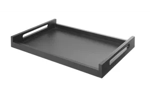 Taca Roomservice drewniana czarna 603x402 mm Fine Dine 505113