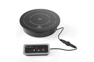 Grzałka indukcyjna do wbudowania w blat z regulacją mocy ø245x(H)68mm 230V/800W Fine Dine 239193