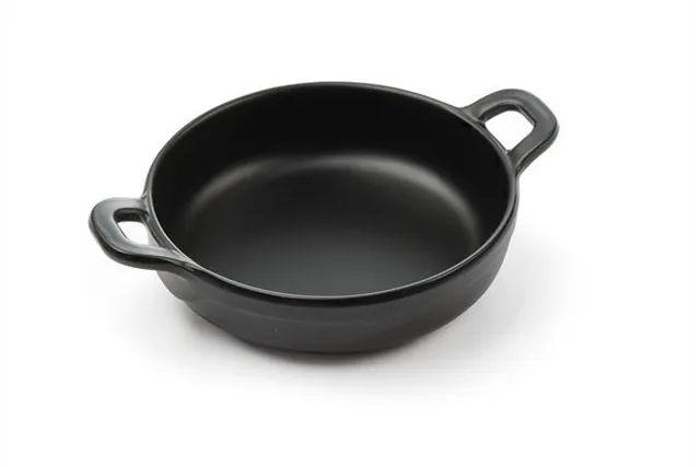 Rondelek czarny Little Chef okrągły Fine Dine 564523