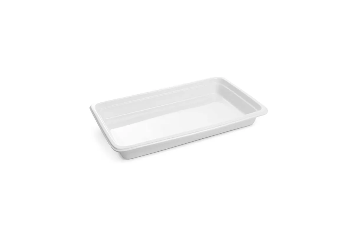 Pojemnik porcelanowy GN 1/1, biały 530x325x(H)65 mm Fine Dine 783009