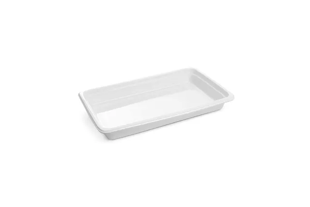 Pojemnik porcelanowy GN 1/1, biały 530x325x(H)65 mm Fine Dine 783009