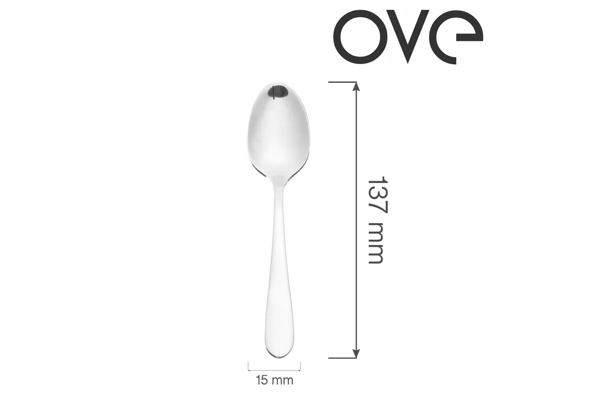 Łyżeczka do herbaty Como, OVE, 137 mm Ove 766460