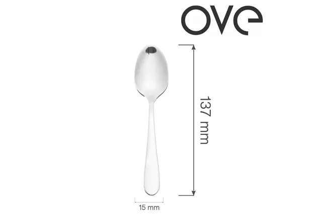 Łyżeczka do herbaty Como, OVE, 137 mm Ove 766460