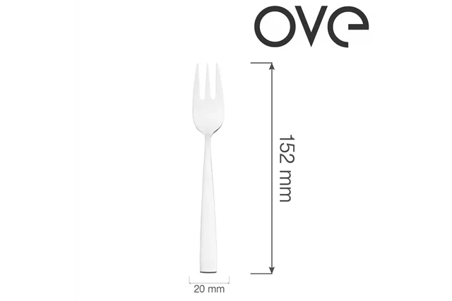Widelec do ciasta Garda, OVE, 152 mm Ove 766606
