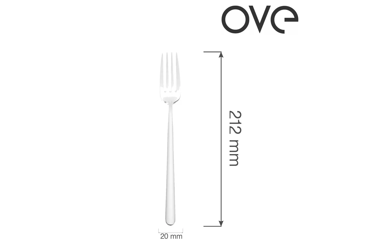 Widelec stołowy Amarone, OVE, 212 mm Ove 764626