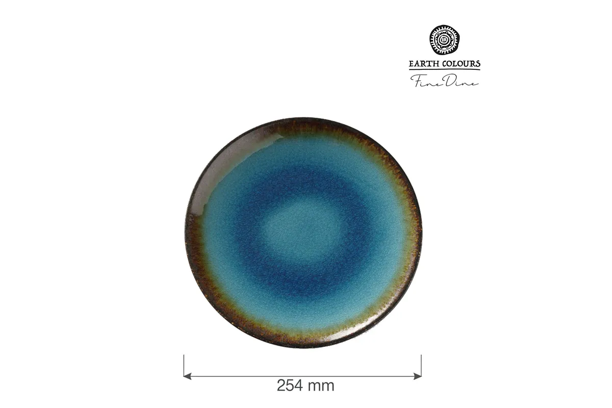 Talerz płytki Lazur 254 mm Fine Dine 772805