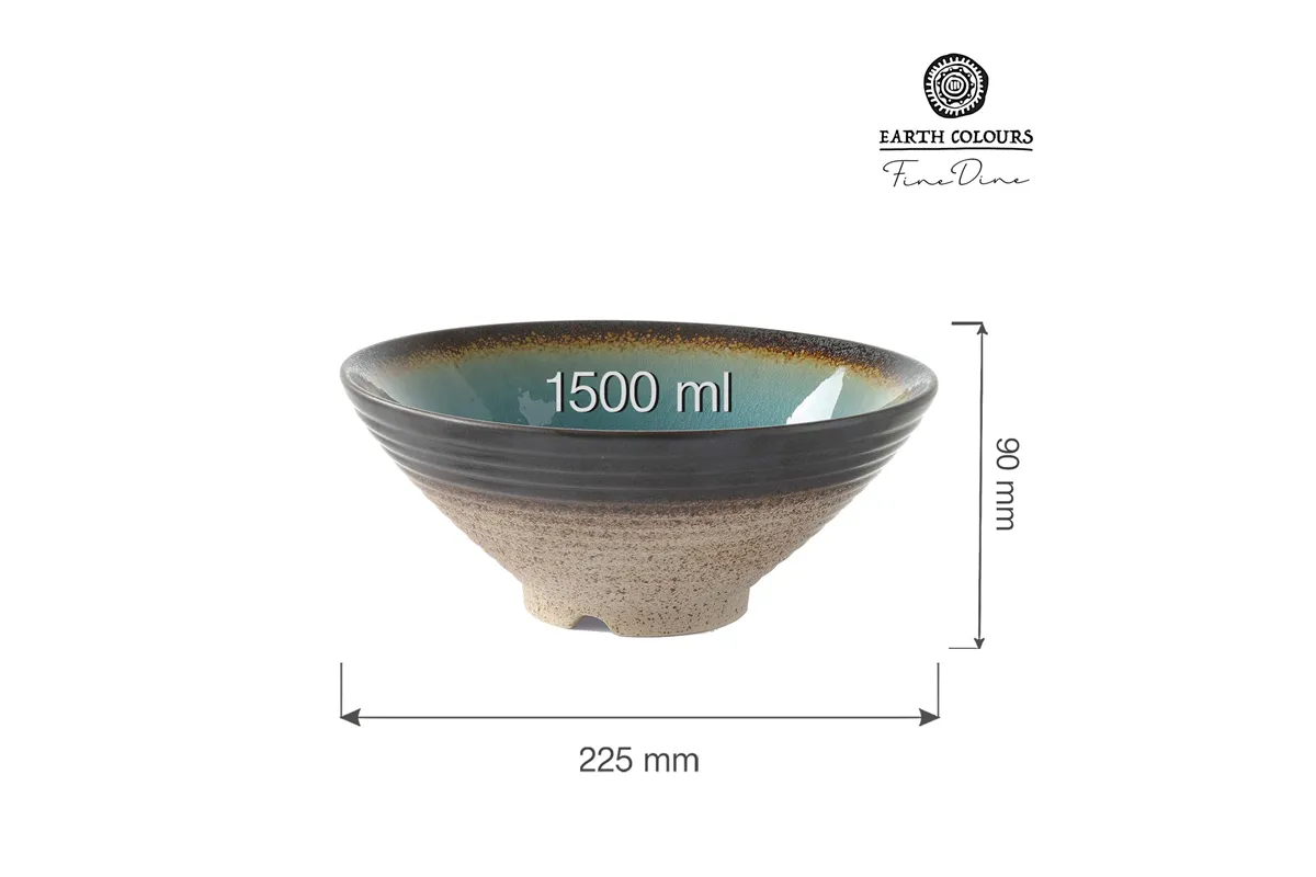 Miska stożkowa Lazur 225 mm Fine Dine 772843
