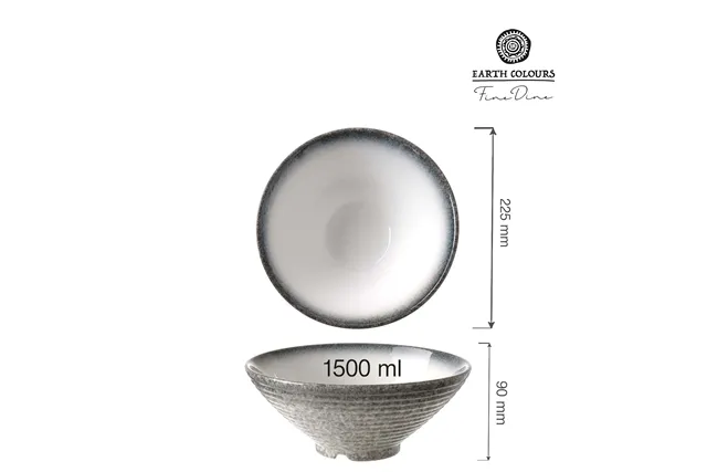 Miska stożkowa Silk 225 mm Fine Dine 774724