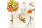 Talerz płytki Crema 160 mm Fine Dine 770566