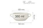 Bulionówka Crema 380 ml Fine Dine 770771