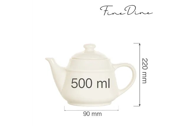 Dzbanek do herbaty Crema 500 ml Fine Dine 770757