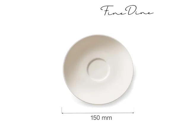 Spodek do filiżanki sztaplowanej Crema, 150 mm Fine Dine 770740