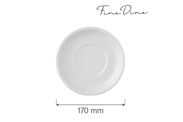 Spodek do bulionówki Bianco, 170 mm Fine Dine 799390