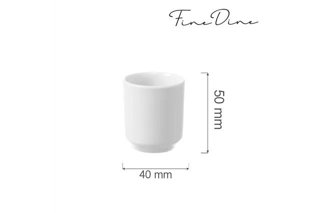 Pojemnik na wykałaczki Bianco 40 mm Fine Dine 799246
