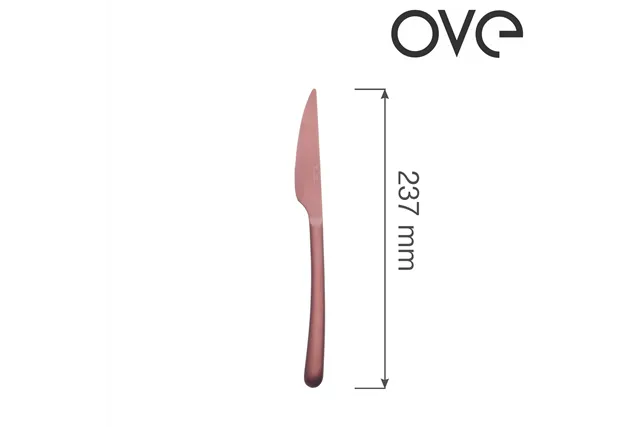Nóż stołowy Amarone Bronze, OVE, 237 mm Ove 764916