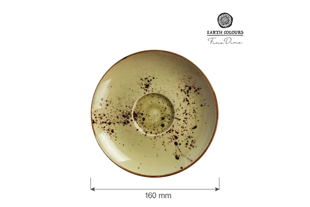 Spodek do cappuccino Olive 160 mm Fine Dine 778098