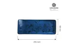 Talerz serwingowy Iris 215x180 mm Fine Dine 778159