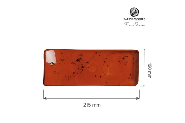 Talerz serwingowy Dahlia 215x120 mm Fine Dine 778357