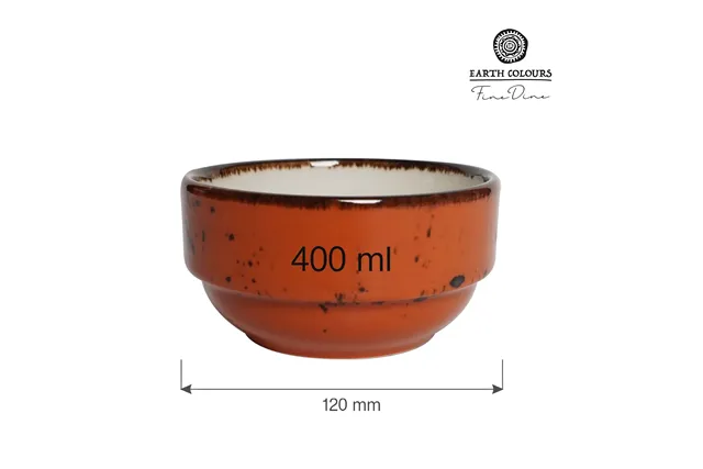 Miska sztaplowana Dahlia 120 mm, 400 ml Fine Dine 778388