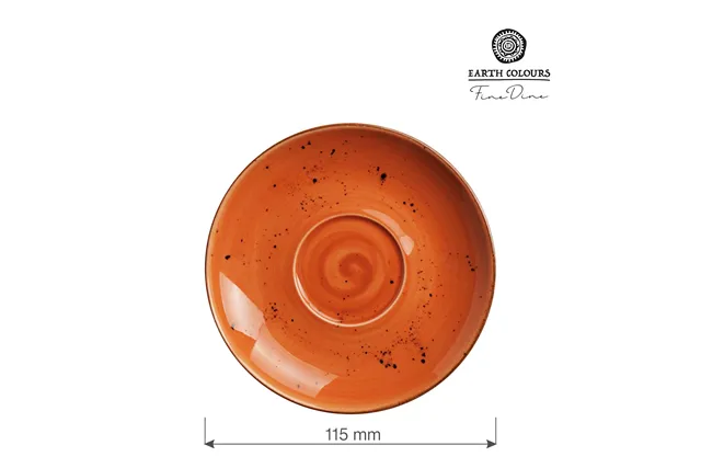 Spodek do espresso Dahlia 115 mm Fine Dine 778494