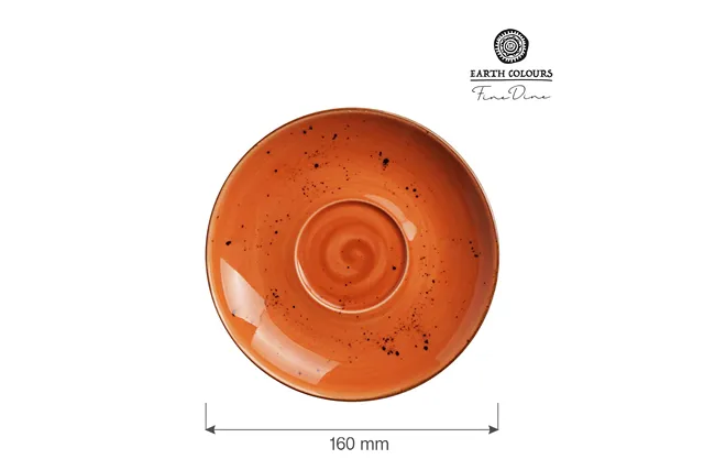 Spodek do cappuccino Dahlia 160 mm Fine Dine 778517