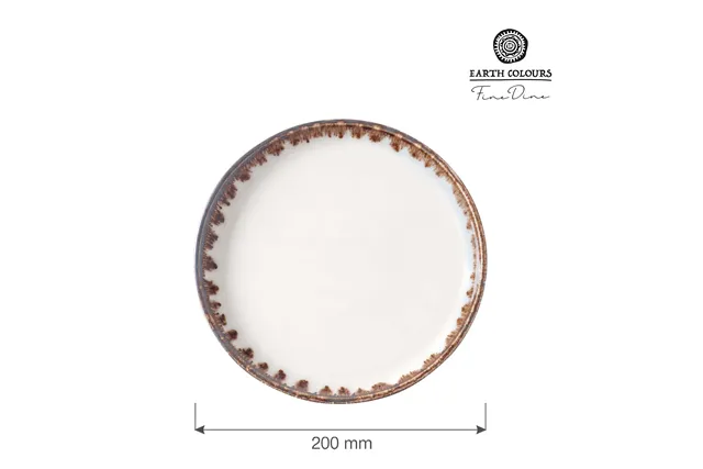 Miska płytka Vanilla 200 mm Fine Dine 781470