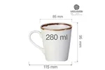 Kubek Vanilla 280 ml Fine Dine 781487