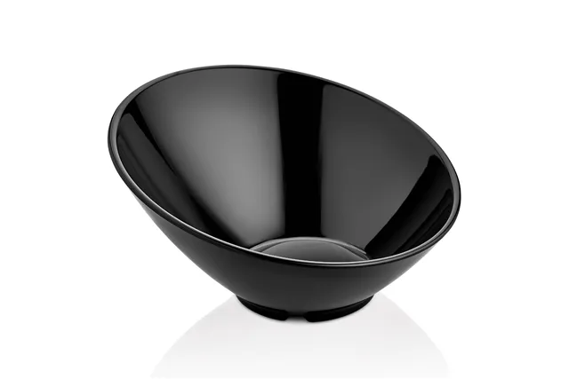Miska skośna z melaminy, czarna, 262x(h)138 mm Fine Dine 779675