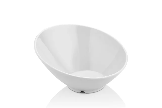 Miska skośna z melaminy, biała, 233x(h)125 mm Fine Dine 779705