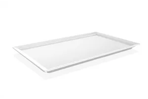 Taca GN 1/2 z melaminy, biała Fine Dine 870747