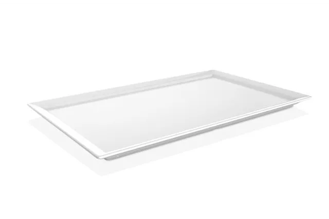 Taca GN 1/2 z melaminy, biała Fine Dine 870747
