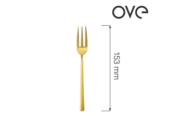 Widelczyk do ciasta Amarone Gold, OVE, 153 mm Ove 764350