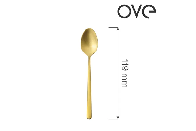 Łyżeczka do kawy Amarone Gold, OVE, 119 mm Ove 764367