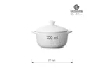 Miska na zupę z pokrywką Nordic, 720 ml Fine Dine 769867