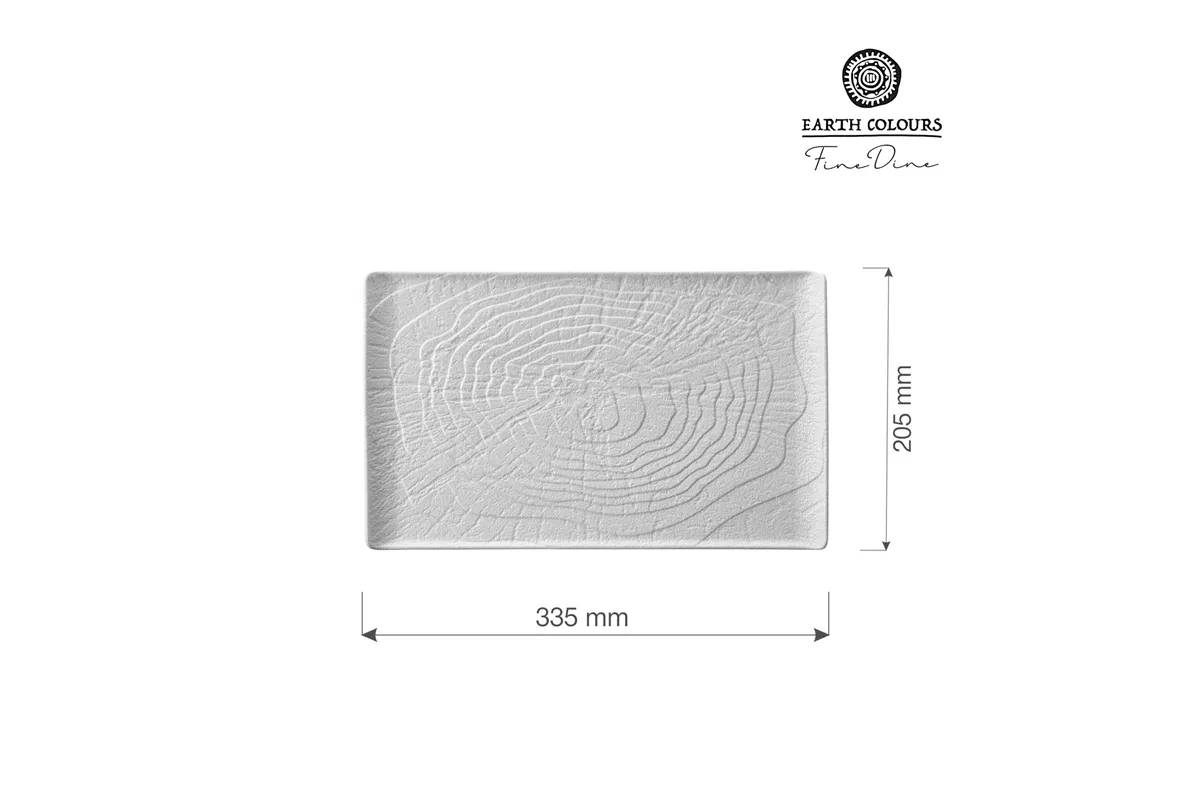 Talerz prostokątny Nordic, 335 x 205 mm Fine Dine 769881