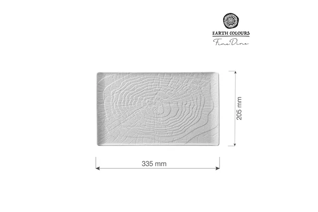 Talerz prostokątny Nordic, 335 x 205 mm Fine Dine 769881