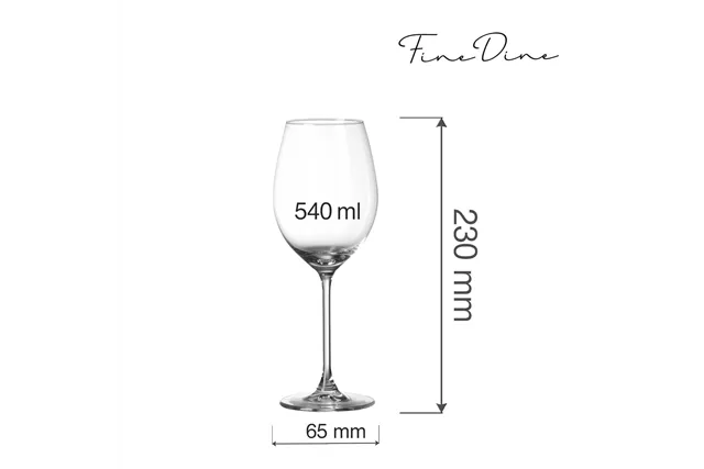 Kieliszek do wina Cantare, 540ml Fine Dine 781883