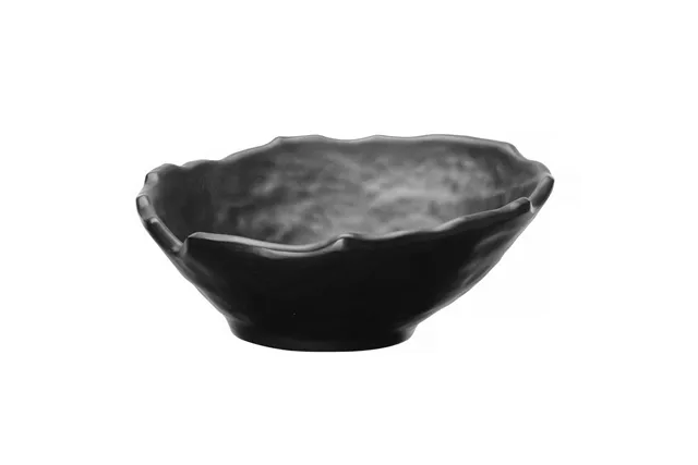 Miska skośna Rock, czarna, 282x275x(h)115mm Fine Dine 562321