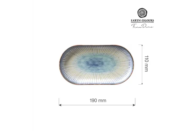 Talerz owalny Galaxy, 200 x 1100mm Fine Dine 769126