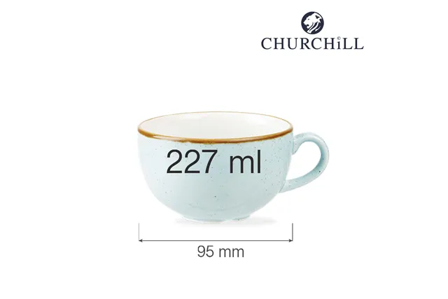 Filiżanka Stonecast Duck Egg Blue 227 ml Churchill SDESCB201