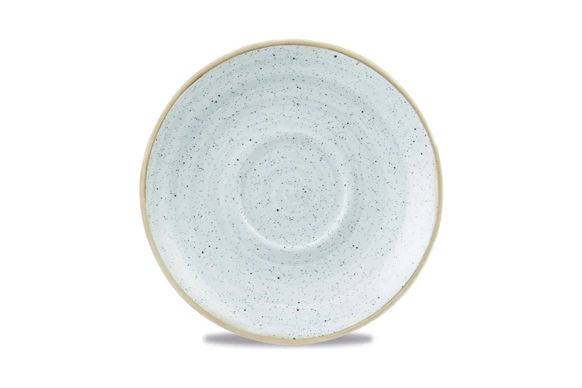 Spodek espresso Stonecast Duck Egg Blue 118 mm Churchill SDESESS1
